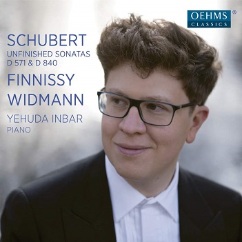 Cover van Inbar, Yehuda – Unfinished Sonatas D571 & D840/6 Schubert Reminiscences