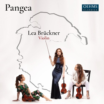 Cover van Bruckner, Lea – Ravel, Part & Coleridge-Taylor: Pangea