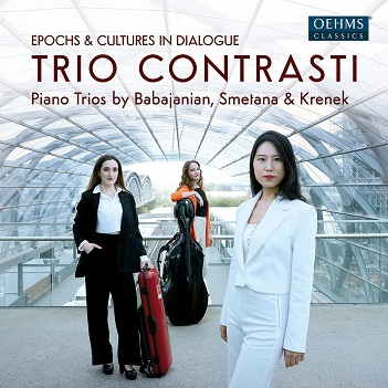 Cover van Trio Contrasti – Babadjanian, Krenek & Smetana: Epochs & Cultures In Dialogue