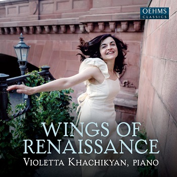 Cover van Khachikyan, Violetta – Byrd, Jacquet De La Guerre & Ravel: Wings of Renaissance