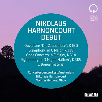 Cover van Concertgebouworkest & Nikolaus Harnoncourt & Werner Herbers – Debut