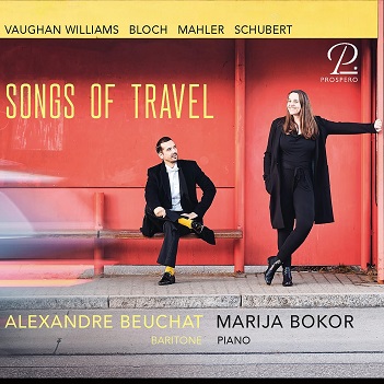 Cover van Bokor, Marija – Bloch, Schubert & Mahler: Songs of Travel