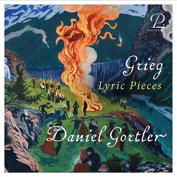 Cover van Gortler, Daniel – Edvard Grieg: Lyric Pieces