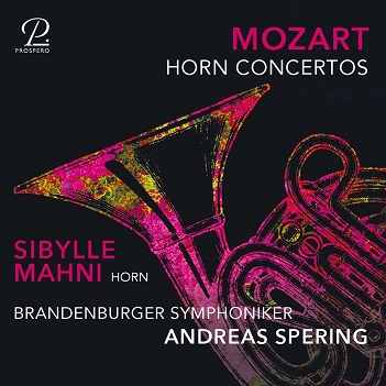 Cover van Spering, Andreas – Wolfgang Amadeus Mozart: Horn Concertos