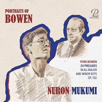 Cover van Mukumi, Nuron – Bowen: Piano Works