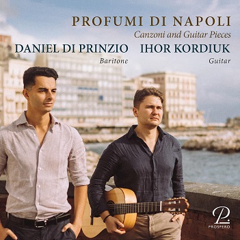Cover van Prinzio, Daniel Di – Donizetti, Tosti & Gambardella: Profumi Di Napoli
