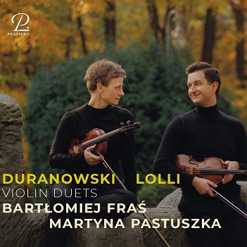 Cover van Pastuszka, Martyna – Duranowski: Polish Violin Duets From the 18th Century