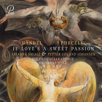 Cover van Savall, Arianna – Purcell & Handel: If Love S a Sweet Passion
