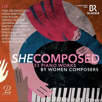 Cover van Halasz, Debora – She Composed 53 Piano Works By Women Composers