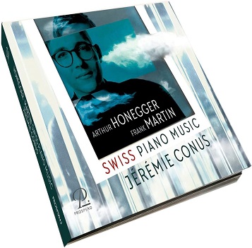 Cover van Conus, Jeremie – Honegger & Martin: Swiss Piano Music