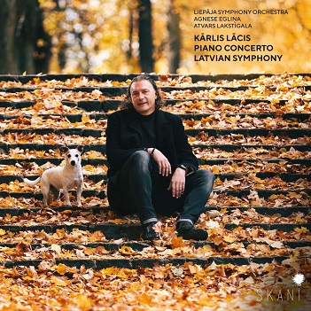 Cover van Liepaja Symphony Orchestra – Karlis Lacis: Piano Concerto, Latvian Symphony