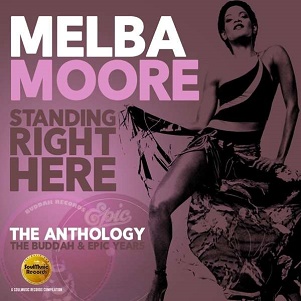 Cover van Moore, Melba – Standing Right Here - the Anthology