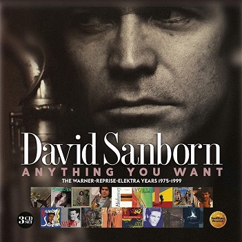 Cover van Sanborn, David – Anything You Want: the Warner/Reprise/Elektra Years (1975-1999)