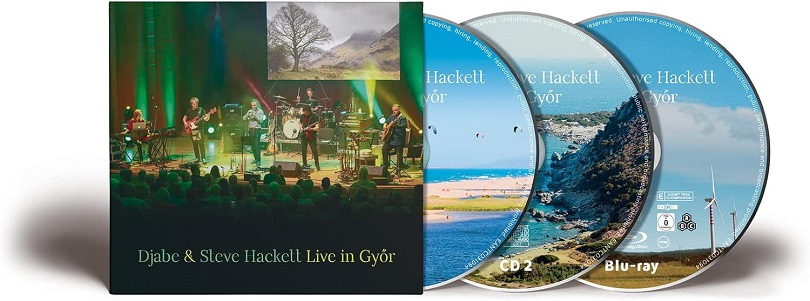 Cover van Djabe & Steve Hackett – Live In Gyor
