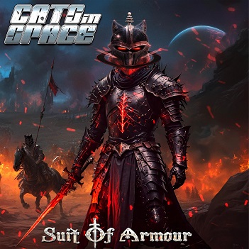 Cover van Cats In Space – Suit of Armour