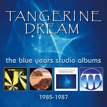 Cover van Tangerine Dream – Blue Years Studio Albums 1985-1987