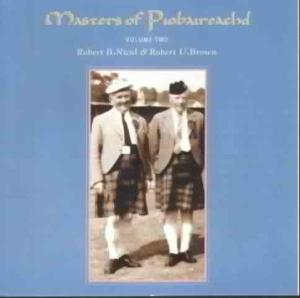 Cover van Brown, Robert U./Robert B – Masters of Piobaireachd -2