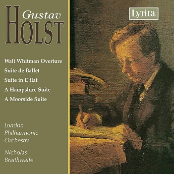 Cover van Holst, Gustav – Suite De Ballet In E Flat / Suites Nos 1&2 Op.28, Hampshire Suite