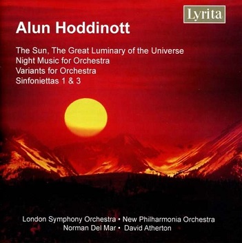 Cover van Hoddinott, A. – Varients For Orchestra/Sinfoniettas