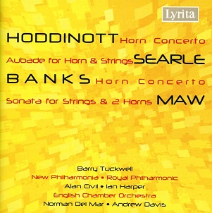 Cover van Hoddinott – Horn Concerto