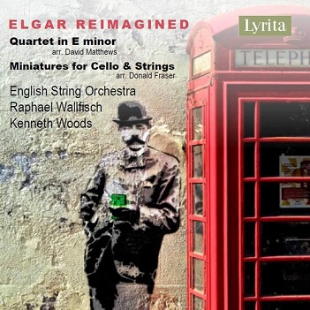 Cover van English String Orchestra – Elgar Reimagined