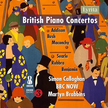 Cover van Callaghan, Simon – British Piano Concertos