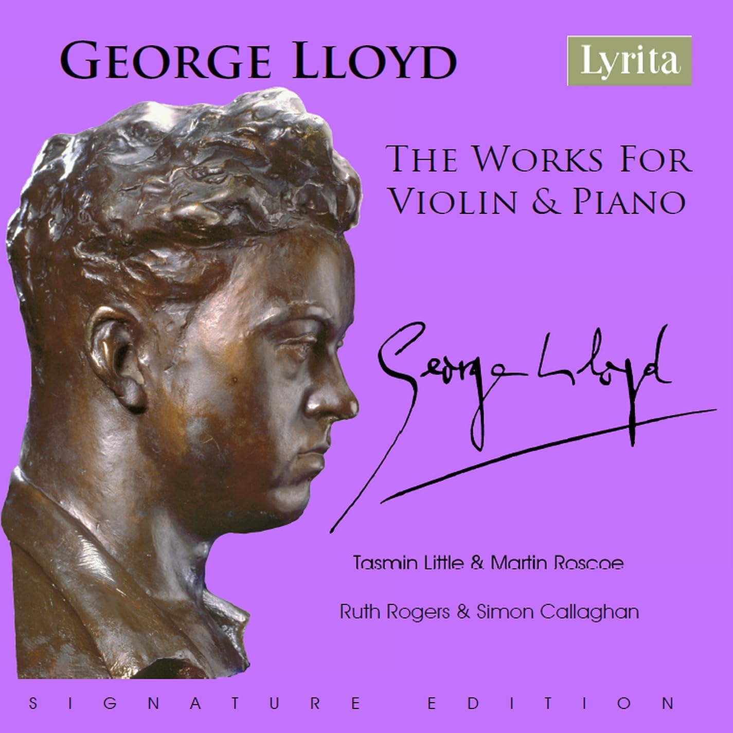 Cover van Roscoe, Martin – George Lloyd: the Works For Violin & Piano