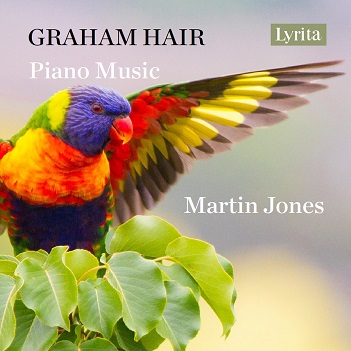Cover van Jones, Martin – Graham Hair: Piano Music