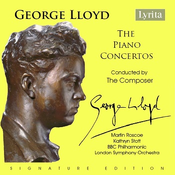 Cover van Roscoe, Martin & Kathryn Stott – George Lloyd: Piano Concertos