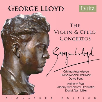 Cover van Miller, David Alan – George Lloyd: Violin & Cello Concertos