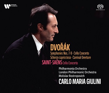 Dvorak: Symphonies Nos. 7-9, Cello Concerto / Saint-Saens: Cello Concerto
