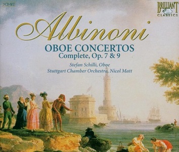 Cover van Di Lisa, Marcello – Albinoni: Complete Oboe Concertos