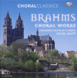 Cover van Brahms, Johannes – Choral Works