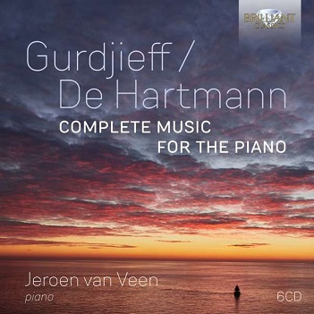 Cover van Veen, Jeroen Van – Gurdjieff / De Hartmann: Complete Music For the Pi