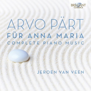 Cover van Jarvi, Kristjan – Arvo Part: Fur Anna Maria, Complete Piano Music