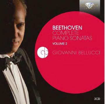 Cover van Bellucci, Giovanni – Beethoven: Complete Piano Sonatas Vol.2