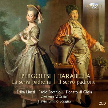 Cover van Erika Liuzzi – Pergolesi, Tarabella: La Serva Padrona, Il Servo P