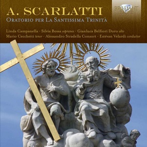 Cover van Barcellona, Daniela – A. Scarlatti: Oratorio Per La Santissima Trinita