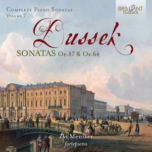 Cover van Oort, Bart Van – Dussek: Complete Piano Sonatas Op. 47 & Op. 64, Vo