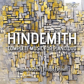 Cover van Simone Nocchi, Filippo Farinelli – Hindemith: Complete Music For Piano Duo
