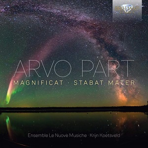 Cover van Jarvi, Kristjan – Arvo Part: Magnificat, Stabat Mater