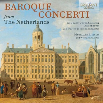Cover van V/A – Baroque Concerti From the Netherlands