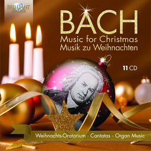 Cover van Zimmermann, Frank Peter – Bach For Christmas/Bach Zu Weihnachten