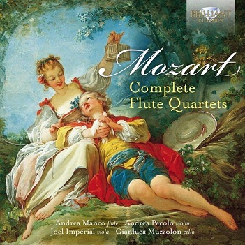 Cover van Peter Schmidl, Wiener Philharm – Mozart: Complete Flute Quartets