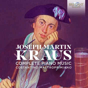 Cover van Costantino Mastroprimiano – Kraus: Complete Piano Music