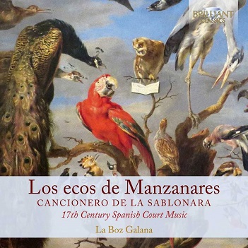 Cover van La Boz Galana – Los Ecos De Manzanares: Cancionero De La Sablonara