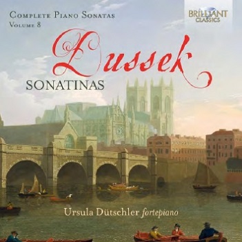 Cover van Ursula Dutschler – Dussek: Complete Piano Sonatas Vol. 8 Sonatinas