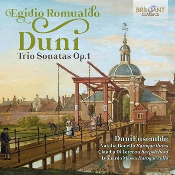 Cover van Duniensemble – Duni: Trio Sonatas Op.1