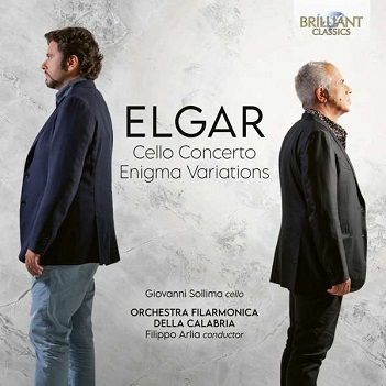 Cover van Sollima, Giovanni – Elgar: Cello Concerto, Enigma Variations