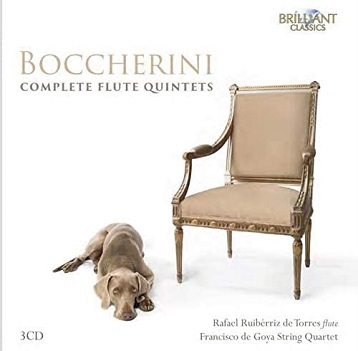 Cover van Ruiberriz De Torres, Rafael – Boccherini: Complete Flute Quintets